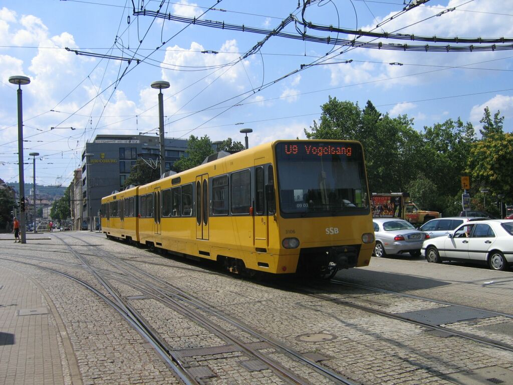 Штутгарт, Duewag DT8.6 № 3106