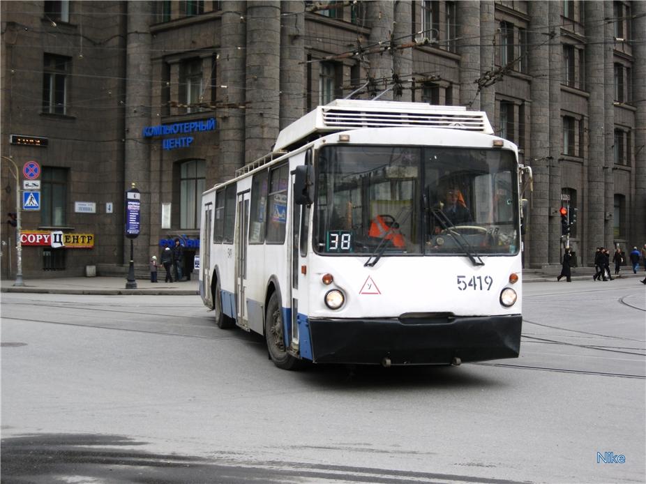Санкт-Петербург, ВЗТМ-5284 № 5419
