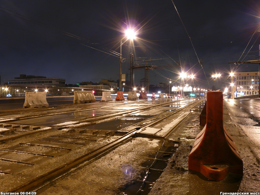 Sanktpēterburga — Track repairs