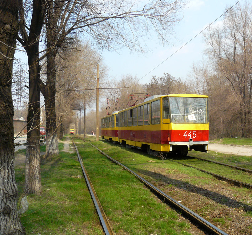Запорожье, Tatra T6B5SU № 445