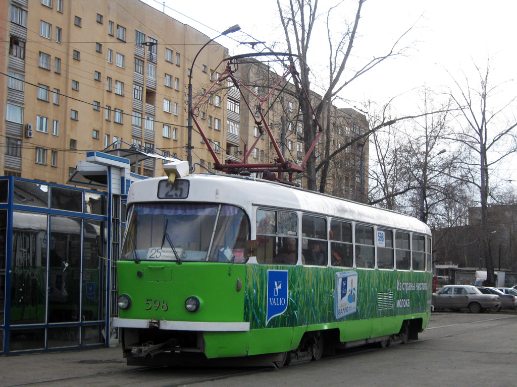 Екатеринбург, Tatra T3SU № 598