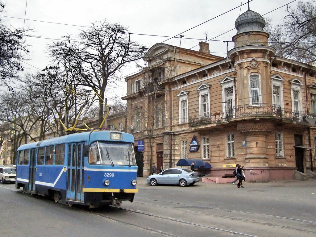 Одесса, Tatra T3R.P № 3299
