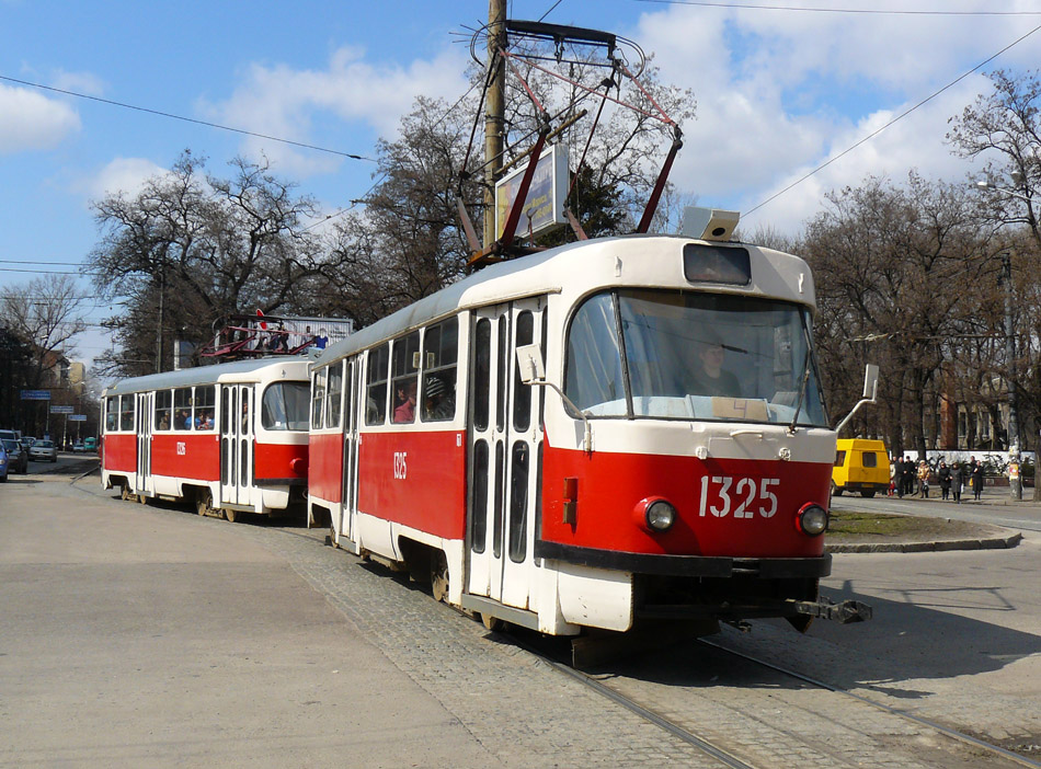 Днепр, Tatra T3SU № 1325
