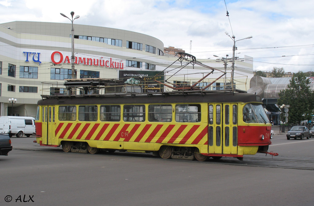 Курск, Tatra T3SU (двухдверная) № С-14