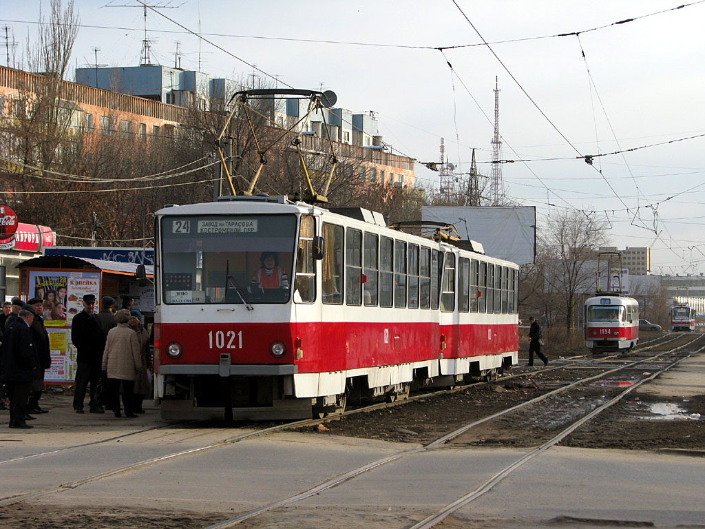 Самара, Tatra T6B5SU № 1021
