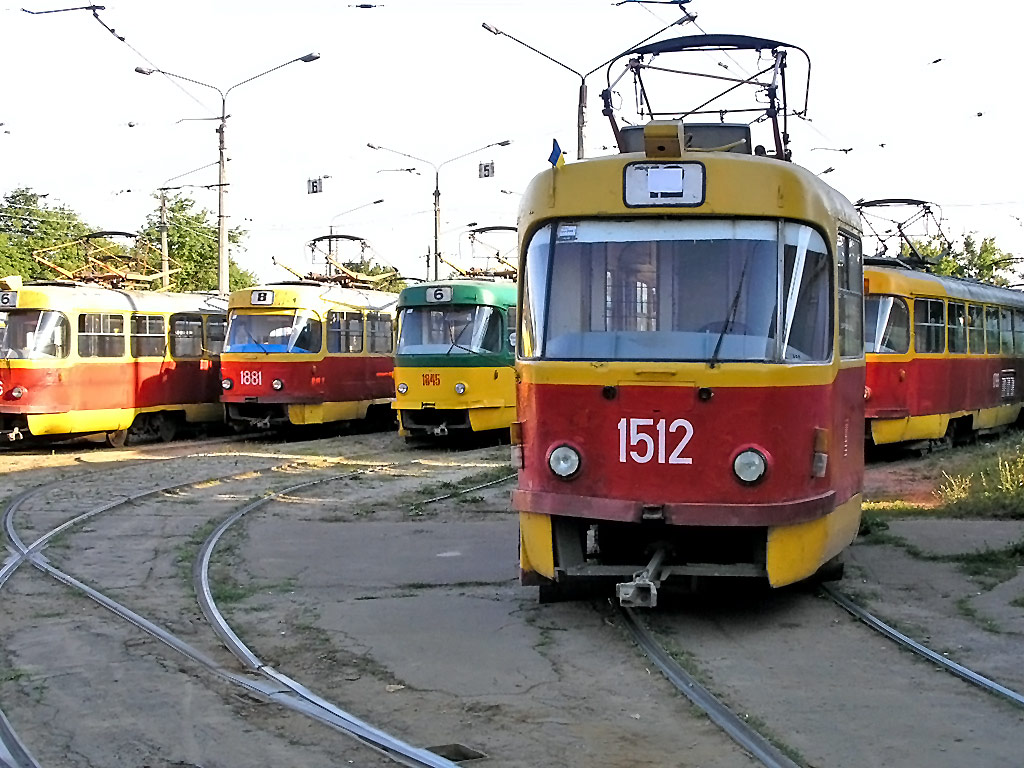 Charkiw, Tatra T3SU Nr. 1512