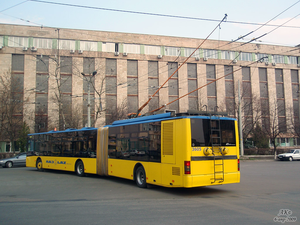 Киев, ЛАЗ E301D1 № 3605