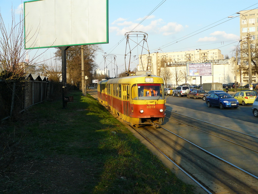 Киев, Tatra T3SU № 6013