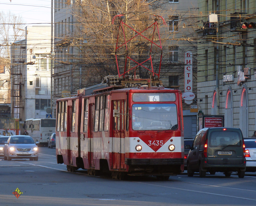 Санкт-Петербург, ЛВС-86К № 3435