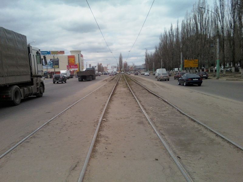 Woronesch — The remnants of Voronezh tramway