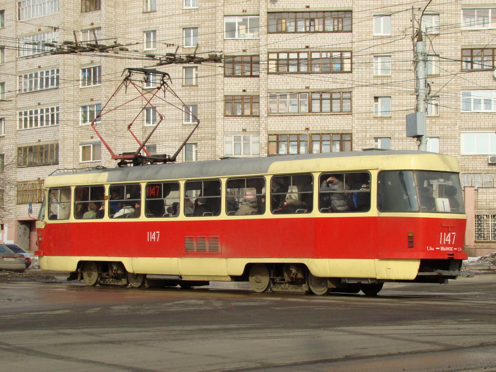 Iževskas, Tatra T3SU (2-door) nr. 1147