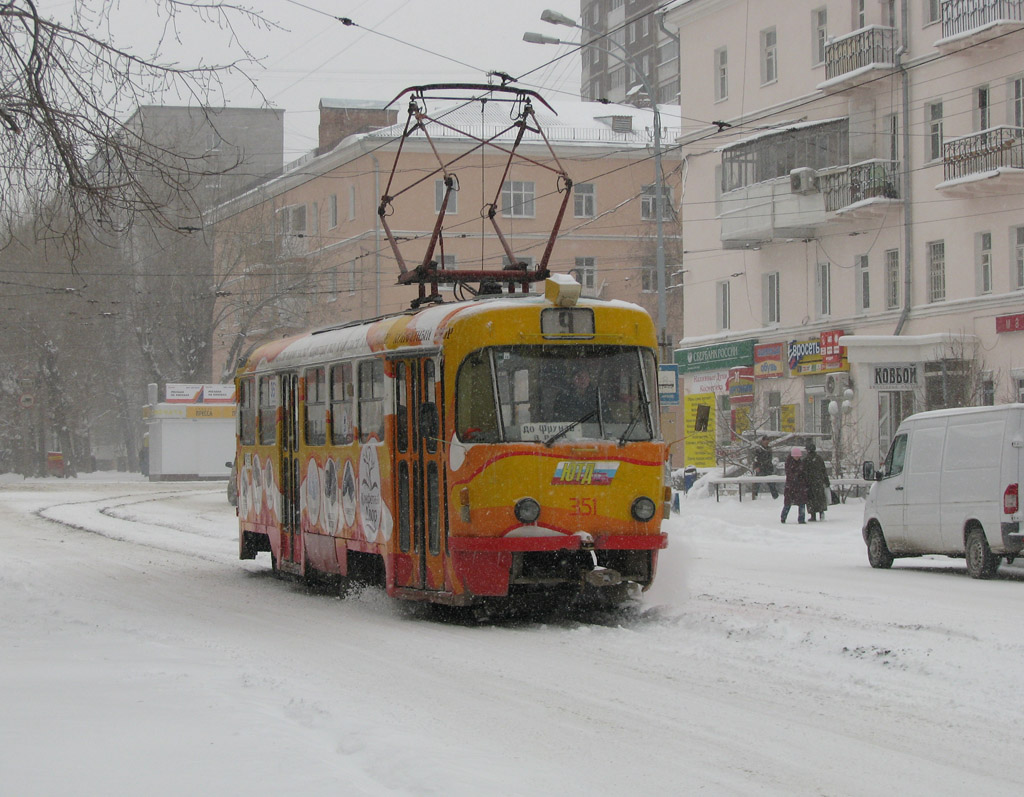 Екатеринбург, Tatra T3SU № 351
