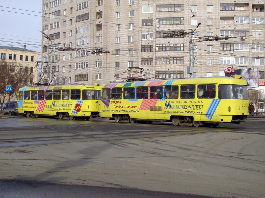Ижевск, Tatra T3SU № 1183