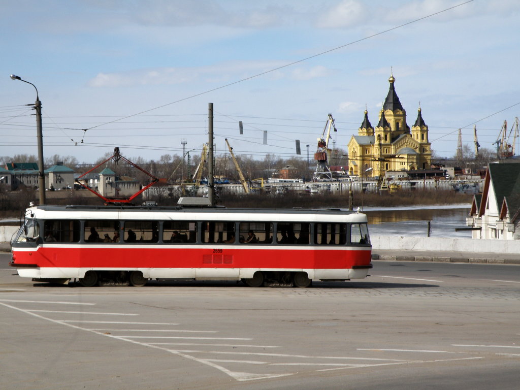 Нижний Новгород, Tatra T3SU КВР ТРЗ № 2659; Нижний Новгород — Достопримечательности города