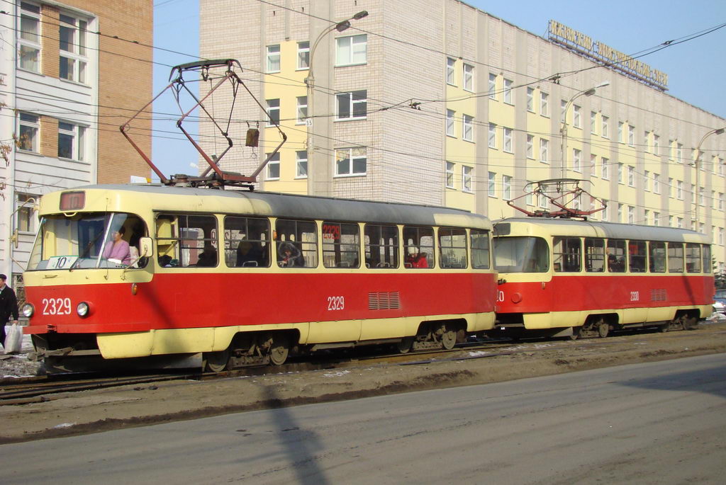 Ижевск, Tatra T3SU № 2329