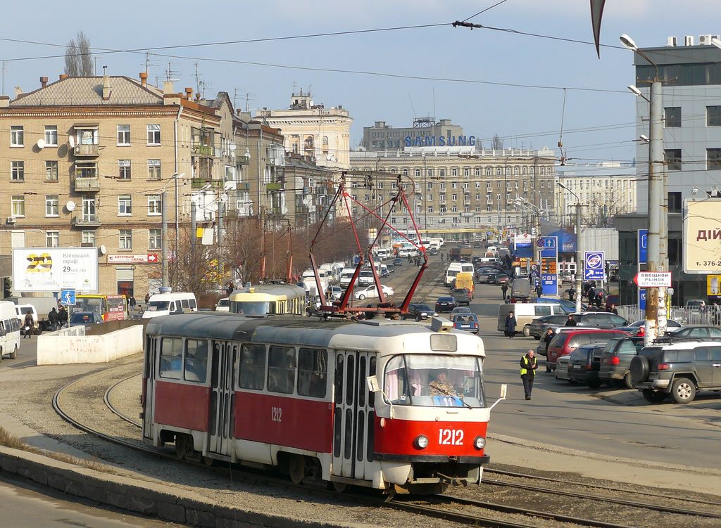 Днепр, Tatra T3SU № 1212