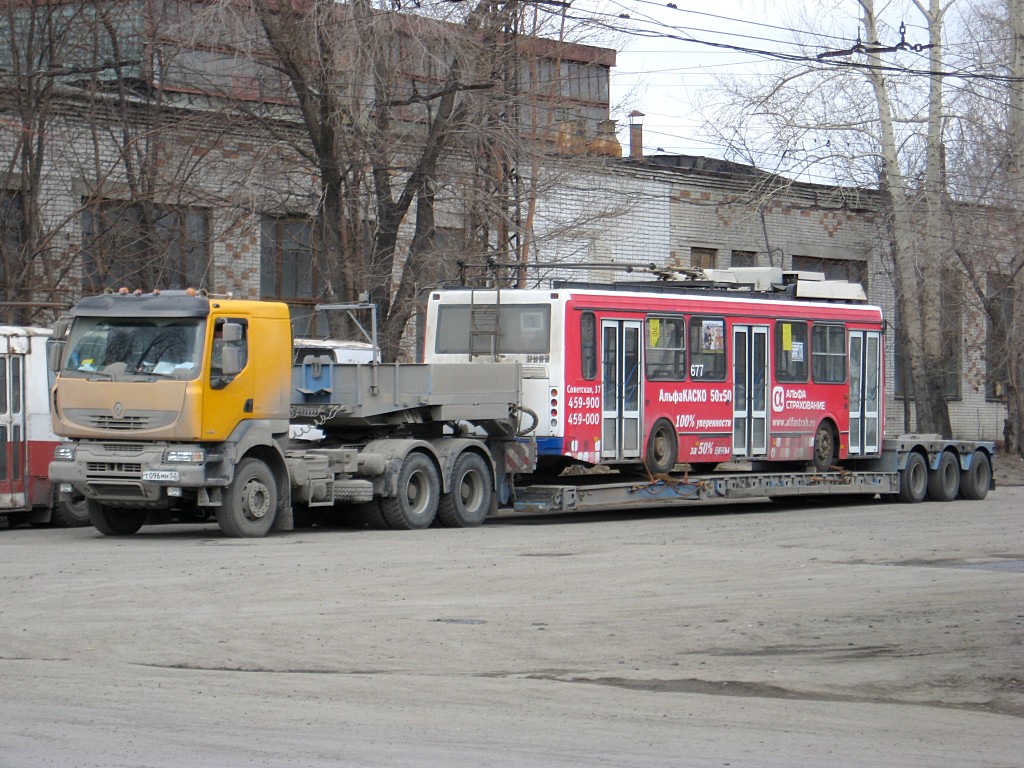 Kurgan, LiAZ-5280 (VZTM) Nr. 677