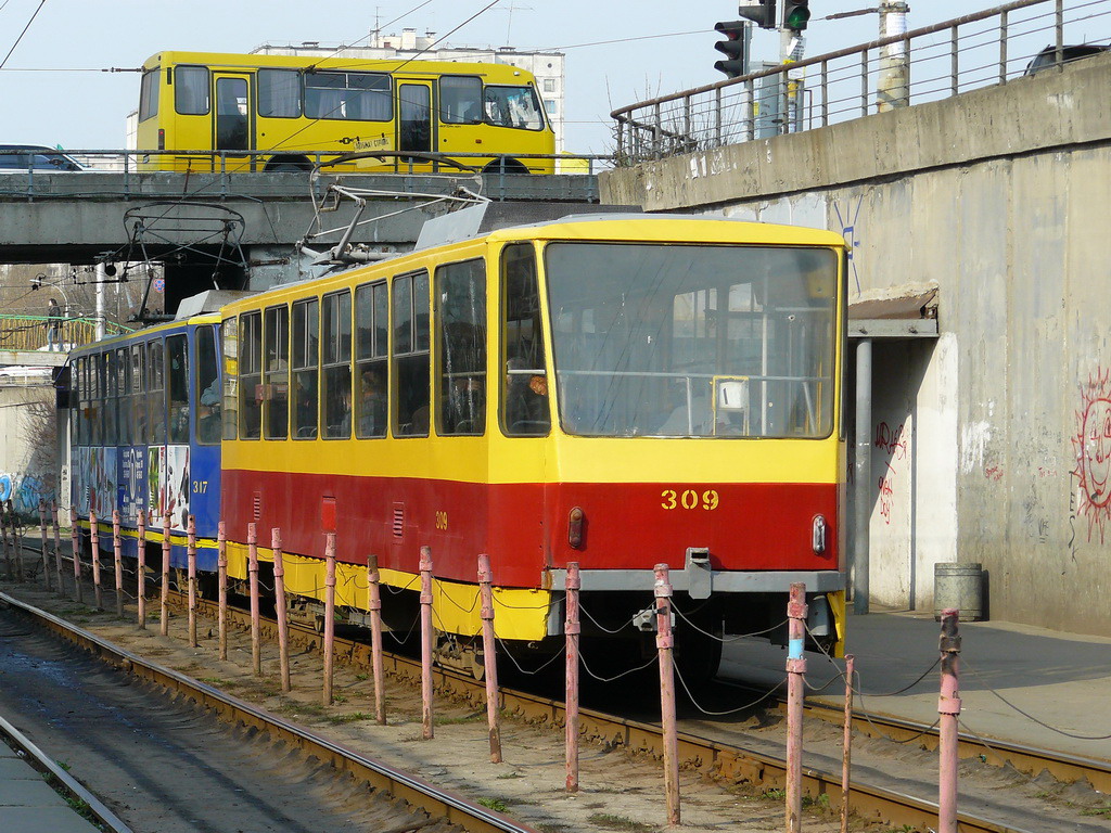 Киев, Tatra T6B5SU № 309