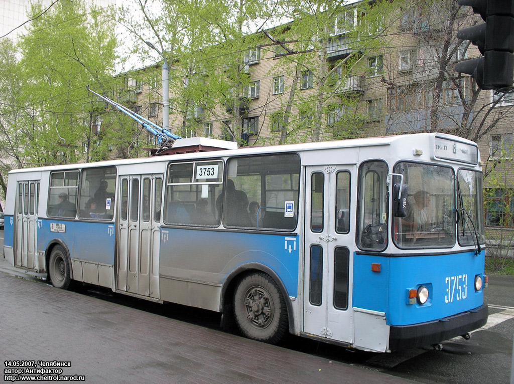 Челябинск, ЗиУ-682В-012 [В0А] № 3753