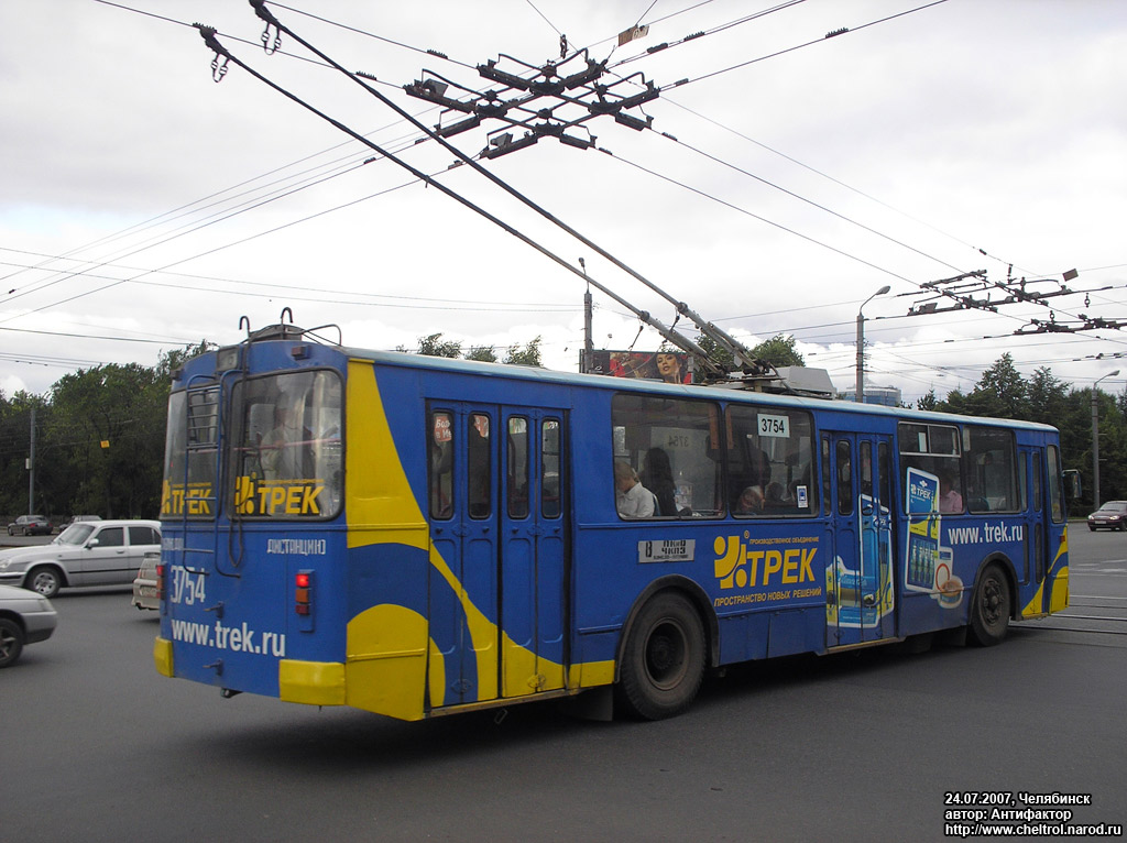 Челябинск, ЗиУ-682В-012 [В0А] № 3754