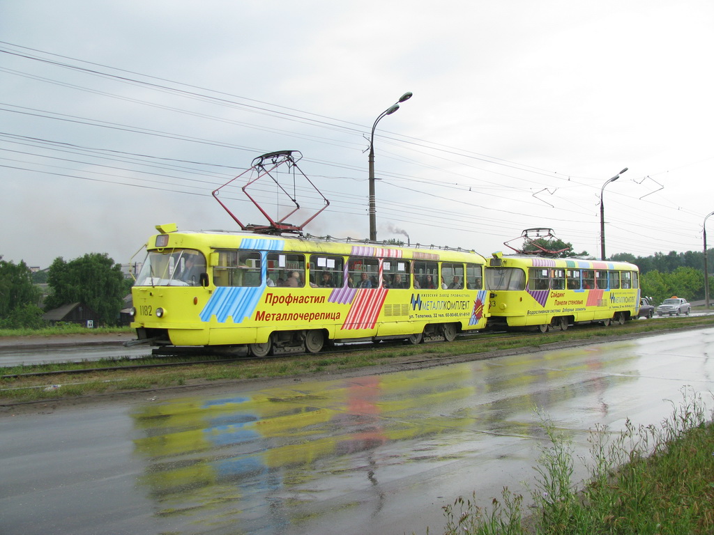 Ижевск, Tatra T3SU № 1182