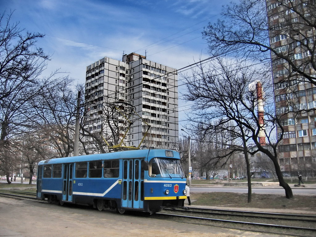 Одесса, Tatra T3R.P № 4063