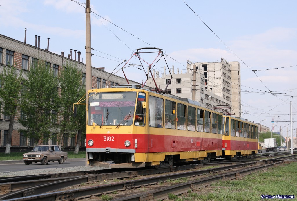 Барнаул, Tatra T6B5SU № 3182