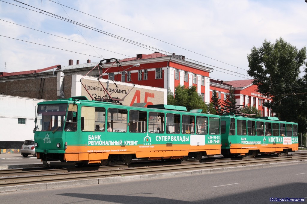 Барнаул, Tatra T6B5SU № 3188