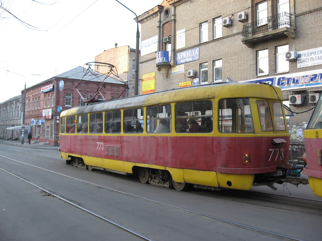 Zaporizzsja, Tatra T3SU — 773