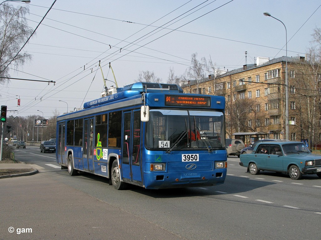 Москва, БТЗ-52763Т (КР СВАРЗ) № 3950