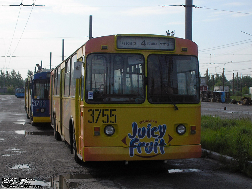 Челябинск, ЗиУ-682В-012 [В0А] № 3755