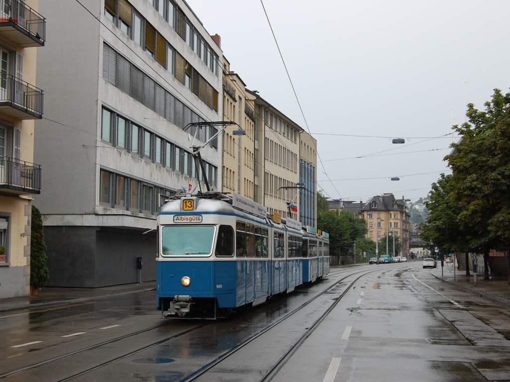 Цюрих, SWS/SIG/BBC Be 4/6 "Mirage" № 1640