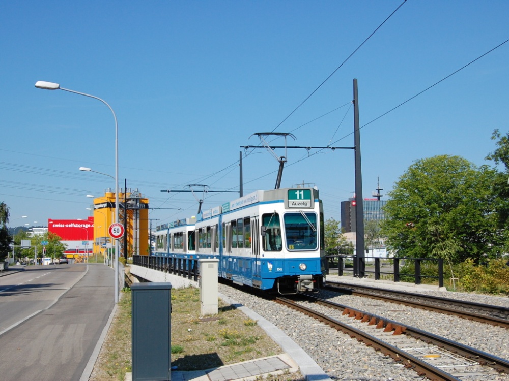 Цюрих, SWS/SWP/BBC Be 4/6 "Tram 2000" № 2043