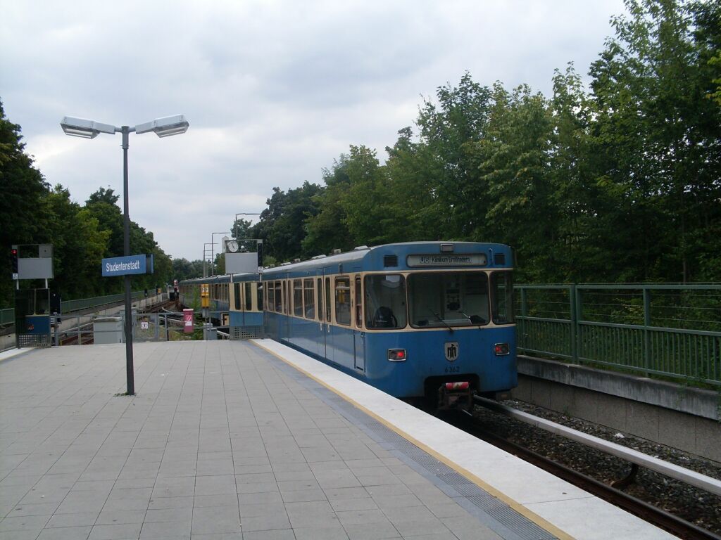 Мюнхен, WMD A2.6 № 6362; Мюнхен — U-Bahn — Линии U3/U6