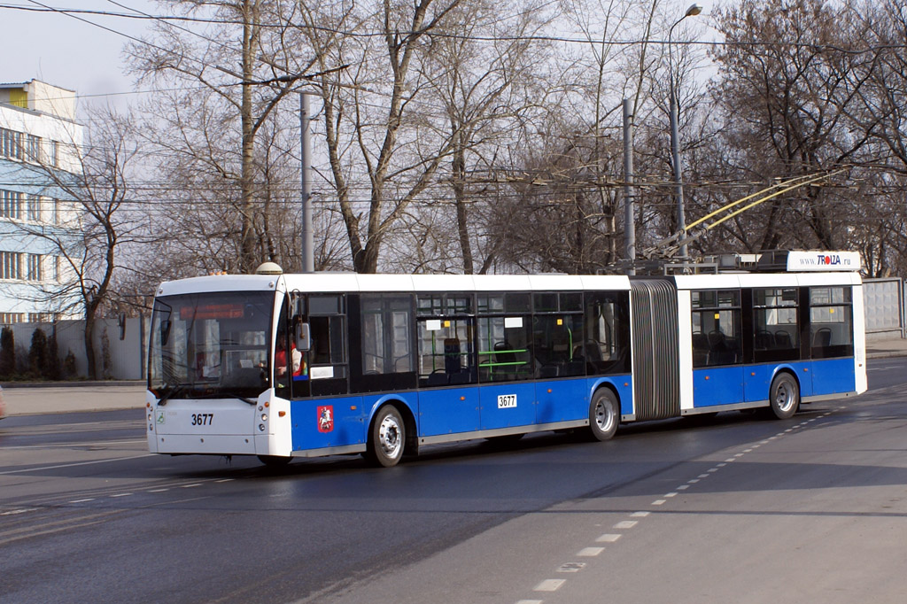 Москва, Тролза-6206.00 «Мегаполис» № 3677