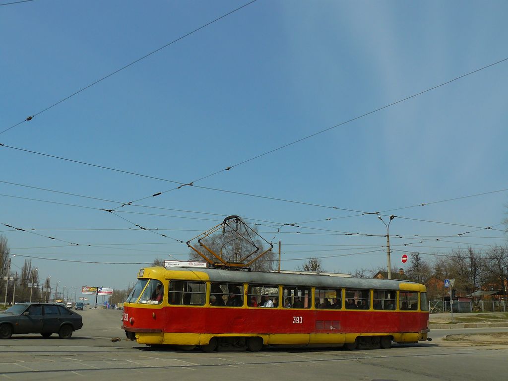 Харьков, Tatra T3SU № 393 Харьков, Tatra T3SU № 393