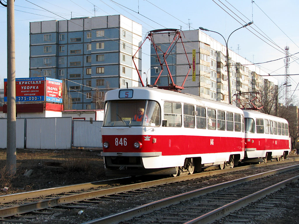 Самара, Tatra T3SU № 846