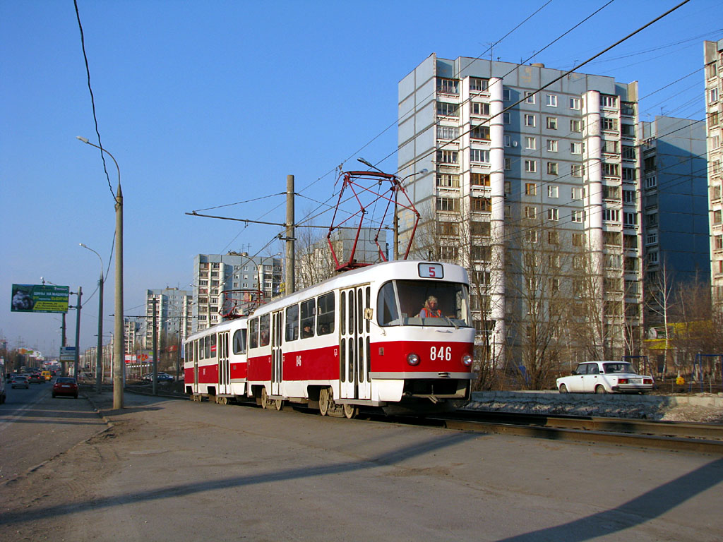 Самара, Tatra T3SU № 846