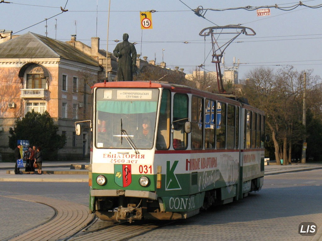 Евпатория, Tatra KT4SU № 031