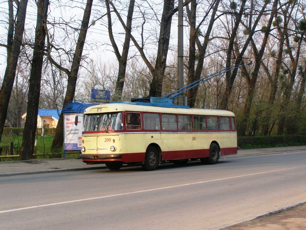 Черновцы, Škoda 9TrH25 № 200