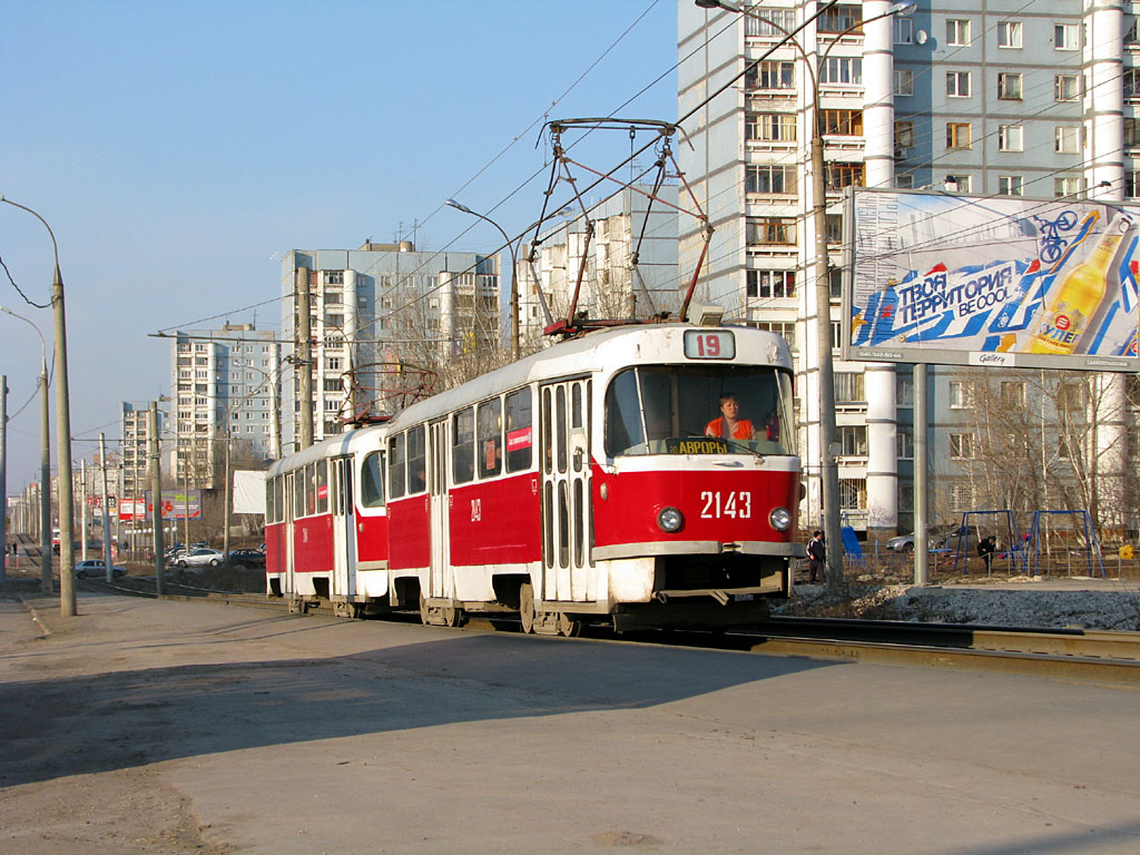 Самара, Tatra T3SU № 2143