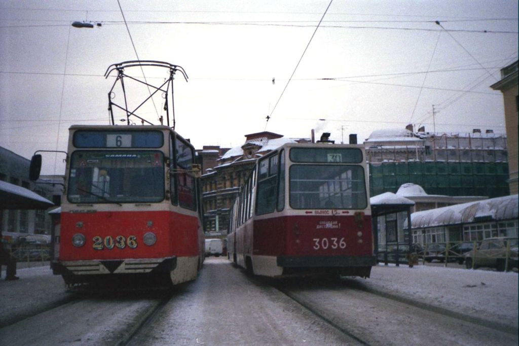 Saint-Petersburg, LVS-86K Br. 2036; Saint-Petersburg, LVS-86K Br. 3036 Saint-Petersburg, LVS-86K Br. 2036; Saint-Petersburg, LVS-86K Br. 3036