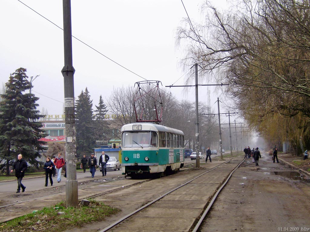 Донецк, Tatra T3SU № 118