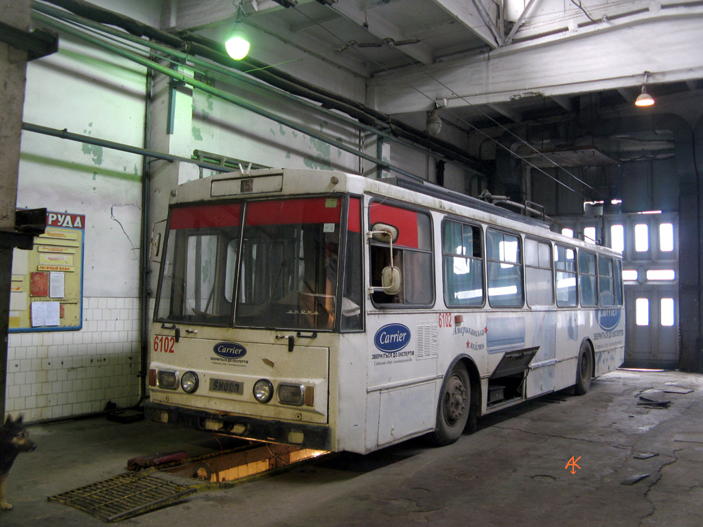 Крымский троллейбус, Škoda 14Tr89/6 № 6102 Крымский троллейбус, Škoda 14Tr89/6 № 6102