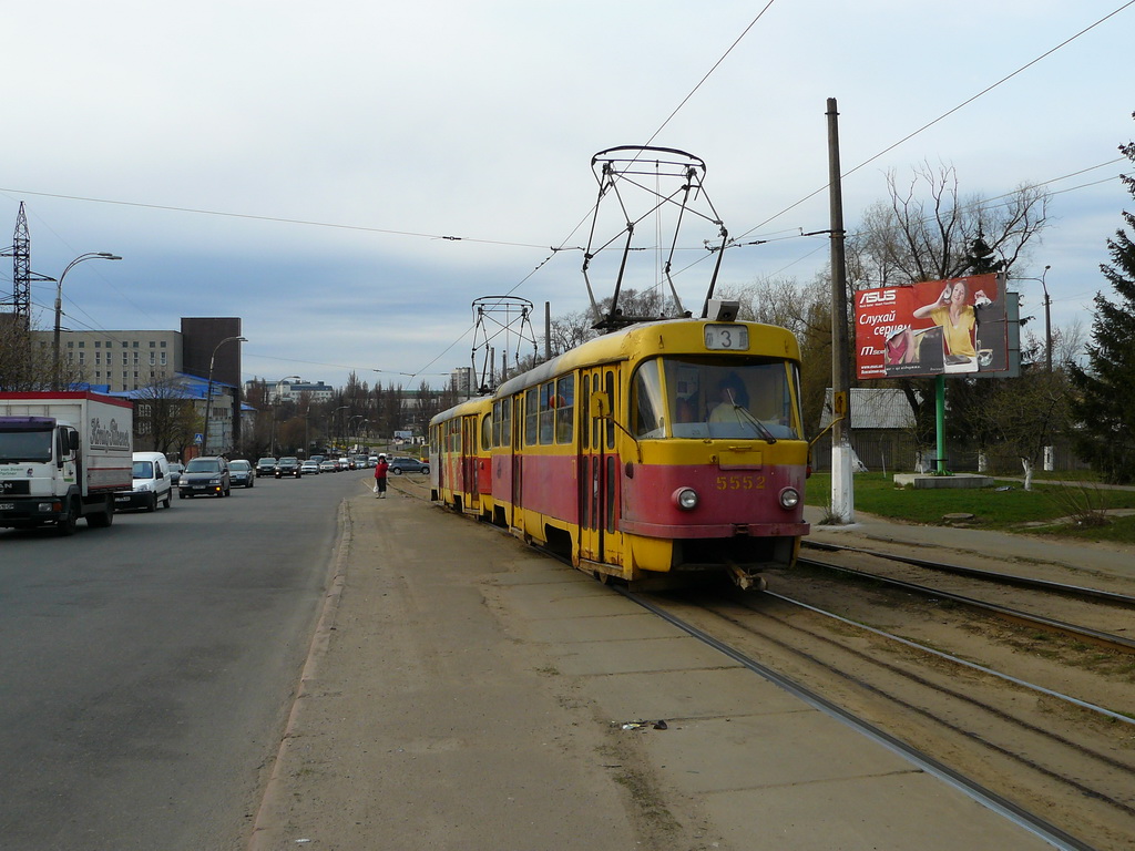 Киев, Tatra T3SU № 5552