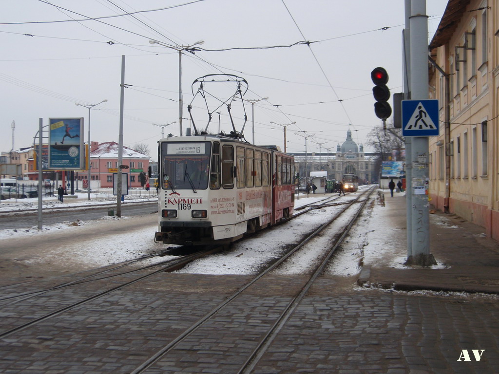 Львов, Tatra KT4D № 1169