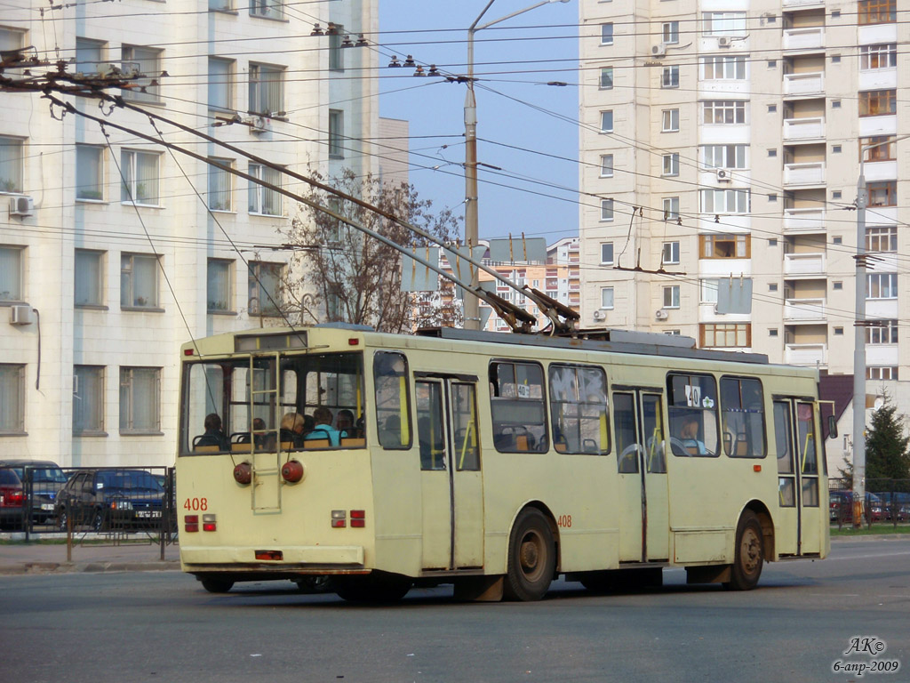 Киев, Škoda 14Tr02/6 № 408