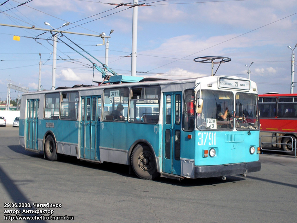 Челябинск, ЗиУ-682Г [Г00] № 3791