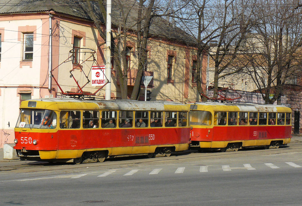 Запорожье, Tatra T3SU № 550