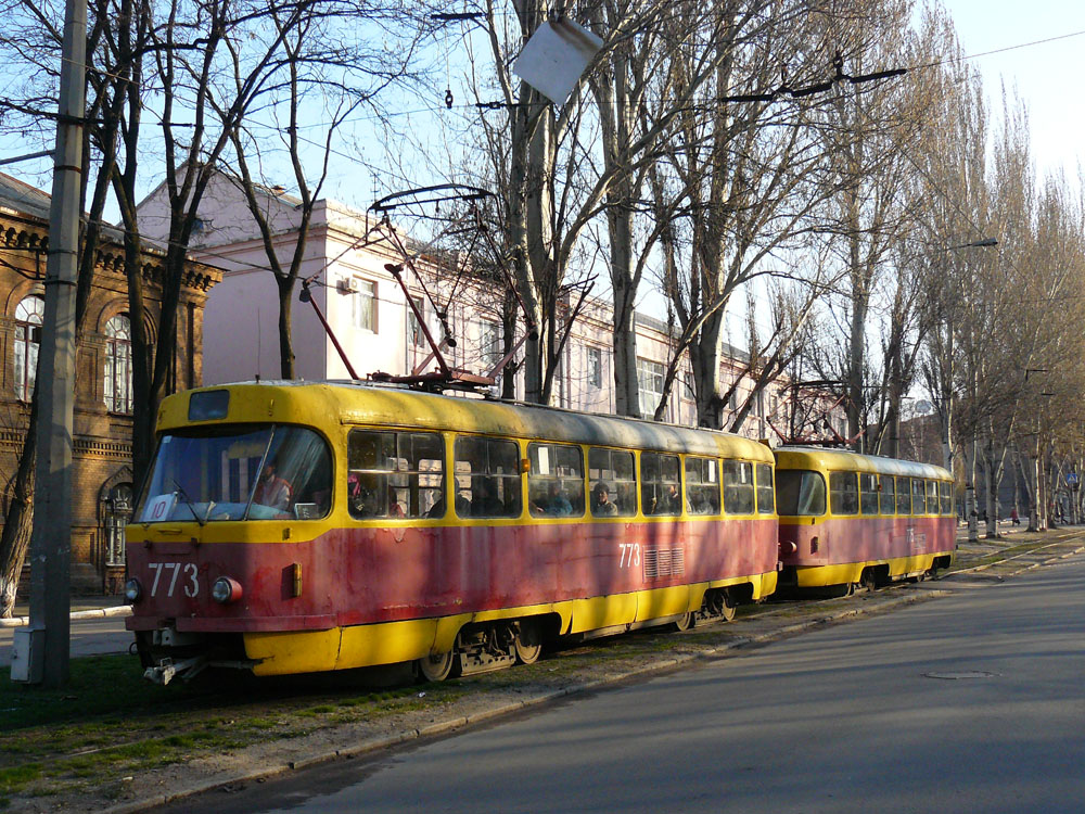 Zaporožje, Tatra T3SU Br. 773